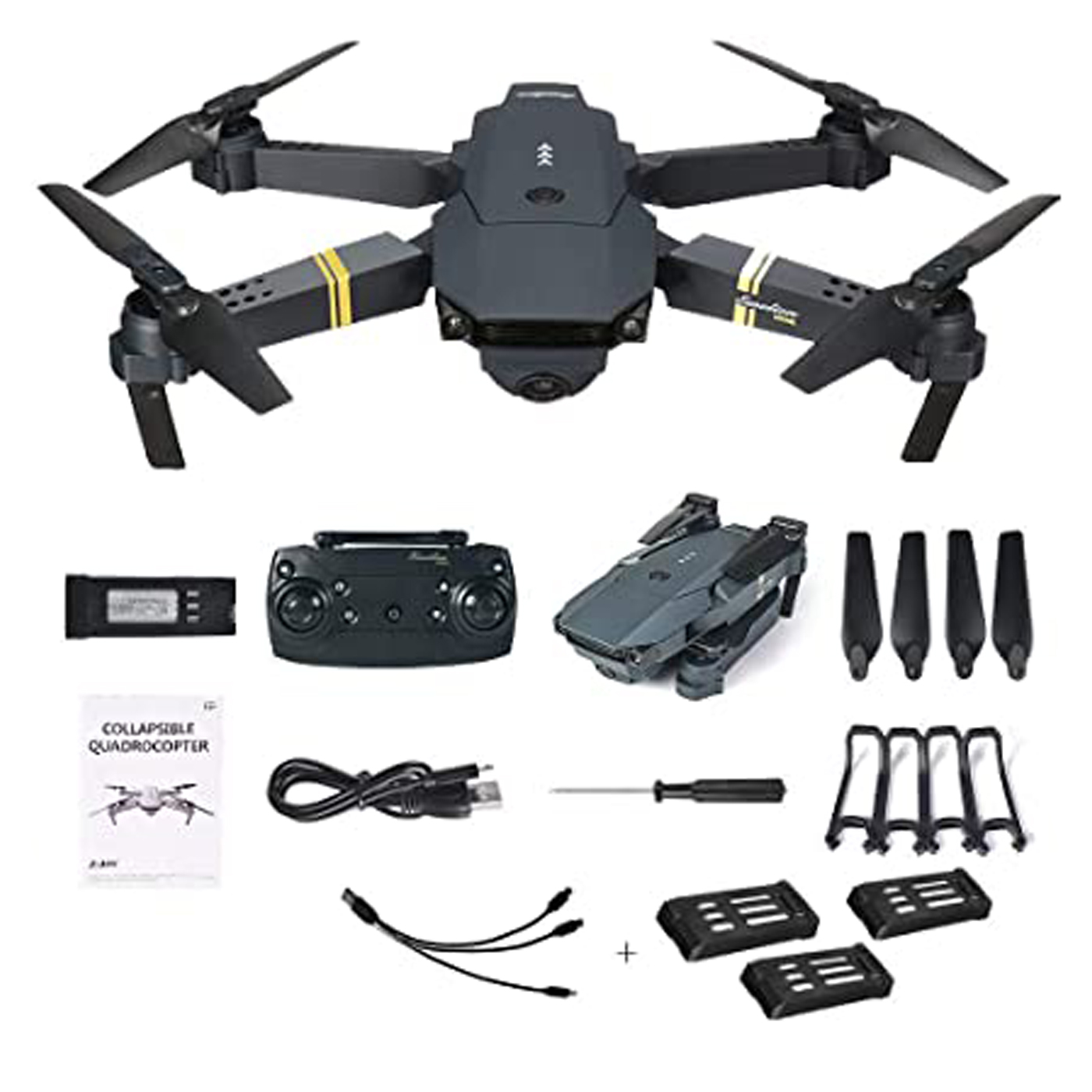 Micro Foldable Wide Angle HD Drone
