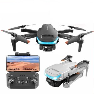 K101 MAX Drone 4K Double Camera HD WIFI FPV Obstacle Avoidance Drone Optical Flow Four-axis Aircraft RC Helicopter With Camera